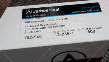 James H.heal標(biāo)準(zhǔn)摩擦布(白棉布)